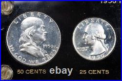 1950 US Proof Set In Capital Plastic Holder 5 Coins