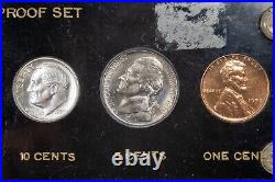 1950 US Proof Set In Capital Plastic Holder 5 Coins