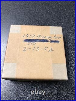 1951 Proof Set Original Box and Tissue