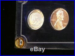 1951 US Proof Set Gem quality 5 coins in Original Capital Holder #DJ02