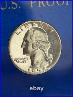 1952 5 Silver Coin Proof Set In Proof Plastic Holder BX13-3