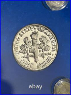 1952 5 Silver Coin Proof Set In Proof Plastic Holder BX13-3