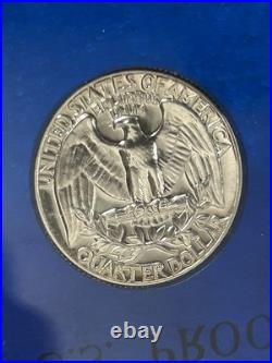1952 5 Silver Coin Proof Set In Proof Plastic Holder BX13-3