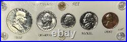 1952 5 Silver Coin Proof Set In Proof Plastic Holder CS60