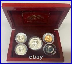 1952 Proof Set In Official U. S. Mint Display Silver Uncirculated Birthyear Coins