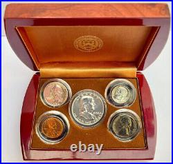 1952 Proof Set In Official U. S. Mint Display Silver Uncirculated Birthyear Coins 1952 Proof Set In Official U. S. Mint Display Silver Uncirculated Birthyear Coins