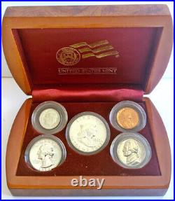 1952 Proof Set In Official U. S. Mint Display Silver Uncirculated Birthyear Coins