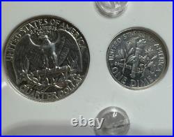 1952 Silver 90% Proof Set Us Mint In Capital Holder