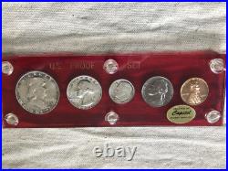 1952 U. S. Mint Silver Proof Set in Capitol Holder Please read entire description