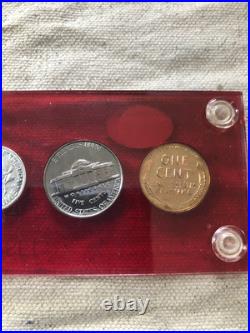 1952 U. S. Mint Silver Proof Set in Capitol Holder Please read entire description