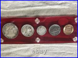 1952 U. S. Mint Silver Proof Set in Capitol Holder Please read entire description