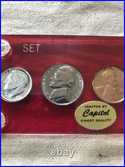 1952 U. S. Mint Silver Proof Set in Capitol Holder Please read entire description