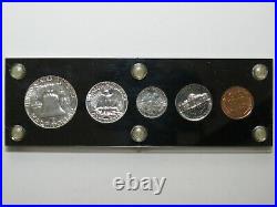 1952 US Silver Proof Set 5-Coin in Capital Plastics Holder