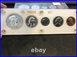 1952 silver proof set in plastic holder