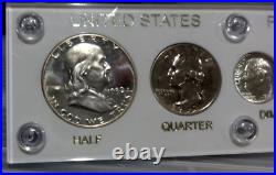 1952p-u. S. Mint 90% Fine, Silver Proof Set-capitol Holder. Low Cost Shipping