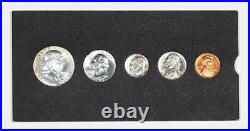 1953 1C, 5C, 10C, 25C, & 50C U. S. Mint 5 Coin Proof Set in Black Card Holder 1953 1C, 5C, 10C, 25C, & 50C U. S. Mint 5 Coin Proof Set in Black Card Holder