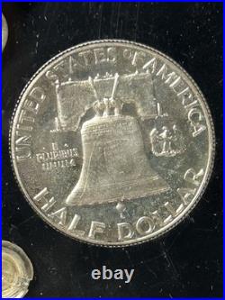 1953 5 Silver Coin Proof Set In Capital Proof Set Plastic Holder BX3-20