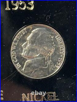 1953 5 Silver Coin Proof Set In Capital Proof Set Plastic Holder BX3-20