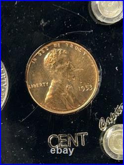 1953 5 Silver Coin Proof Set In Capital Proof Set Plastic Holder BX3-20