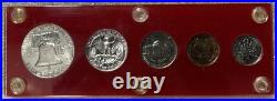 1953 5 Silver Coin Proof Set In Proof Set Plastic Holder BX3-19