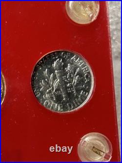 1953 5 Silver Coin Proof Set In Proof Set Plastic Holder BX3-19