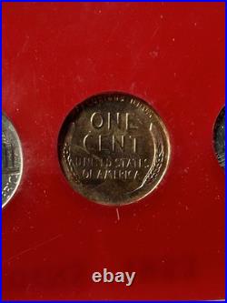 1953 5 Silver Coin Proof Set In Proof Set Plastic Holder BX3-19