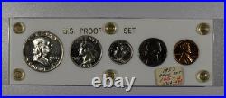 1953-P 5-Coin Proof Set/In Plastic Holder (in cloth bag)