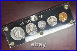 1953 Proof Set 128,800 Minted 90% Silver Capital Holder