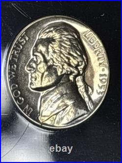 1953 Proof Set 128,800 Minted 90% Silver Capital Holder