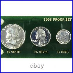 1953 Proof Set 5 Piece Choice Proof with Holder SKUI14895
