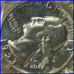 1953 Proof Set Cellophane No Box Proof PF Coin #39480