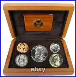 1953 Proof Set In Official U. S. Mint Display Silver Uncirculated Birthyear Coins