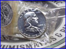 1953 U. S. Silver Proof Set (5 Coin) Original Box East Coast Coin & Collectables