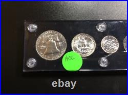 1953 US Mint Silver Proof Set in Capital Holder with Toned Dime 081622 132tik