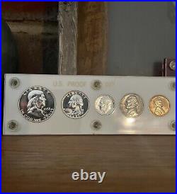 1953 US Proof Set in a white Capital Plastic Holder Beautiful proof coins