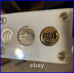 1953 US Proof Set in a white Capital Plastic Holder Beautiful proof coins