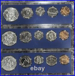 1954-1967 Silver Proof Sets/SMS 14 Excellent Years