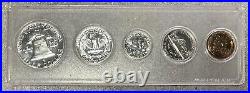 1954 5 Silver Coin Proof Set In Whitman Plastic Holder CS31-38