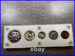 1954 Silver Proof Set in Capital Holder-5 Coins Set-Tough Date-062724-06