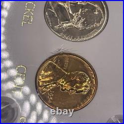 1954 U. S. Five Coin Silver Proof Set in Capitol Plastic Proof Coin Holder