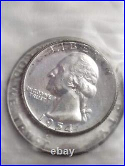 1954 U. S. Mint Silver PROOF SET in Cellophane