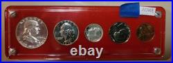 1954 U S Proof Set In Red Acrylic Holder Quality Piece For Collector