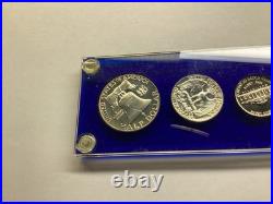 1954 US Mint Key Date Silver Proof Set in Capital Holder with 5 Coins 061925 69 1954 US Mint Key Date Silver Proof Set in Capital Holder with 5 Coins 061925 69