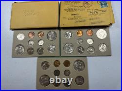 1954 US Mint Silver P&D&S Set, with all OGP incl ENVELOPES, a SUPERB Set