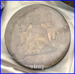 1954 US Mint Silver Proof Set 5 Coins Toned Bags withStaple OGP Beautiful Color