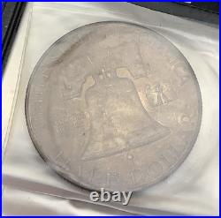 1954 US Mint Silver Proof Set 5 Coins Toned Bags withStaple OGP Beautiful Color