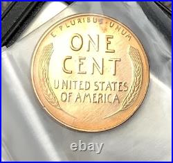 1954 US Mint Silver Proof Set 5 Coins Toned Bags withStaple OGP Beautiful Color