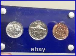 1954 US Mint Silver Proof Set In Capital Holder. (Small Crack In Case) 1954 US Mint Silver Proof Set In Capital Holder. (Small Crack In Case)