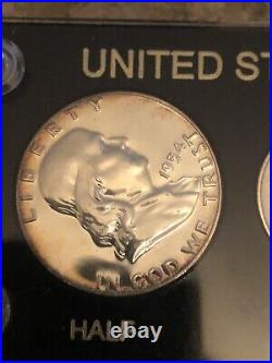 1954 US Mint Silver Proof Set, in CAPITAL case