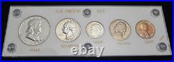 1954 US Mint Silver Proof Set in Capital Holder Beautiful Set See Pics